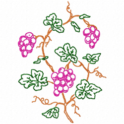 Flowers And Tree Embroidery Design 3